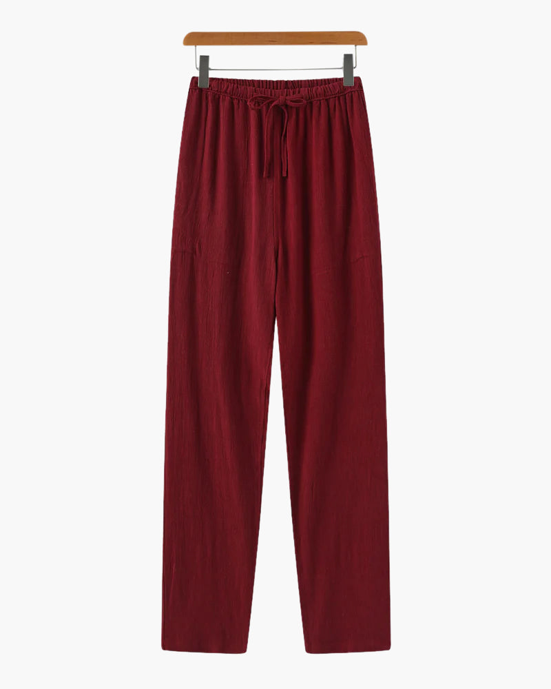 Marrakech - Pantalón de Lino (Corte Slim)