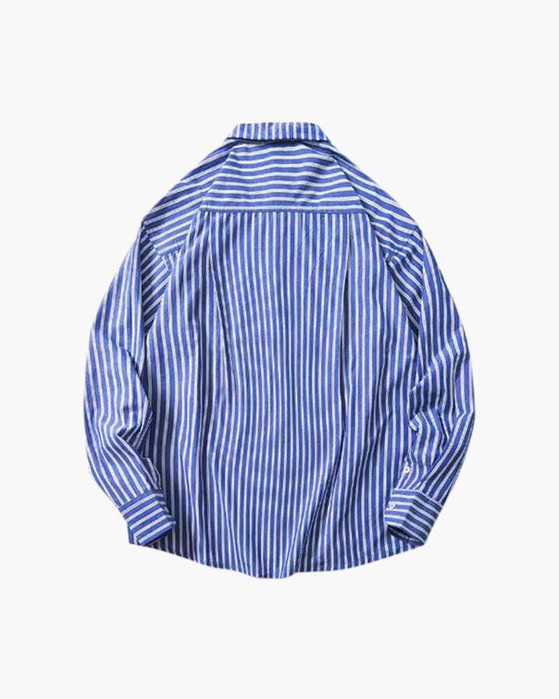Camisa de Rayas Oversize