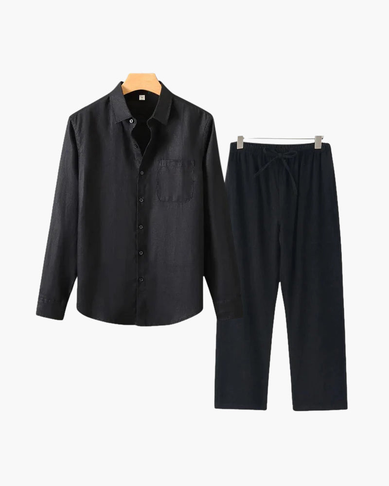 Combo de Lino Old Money (Manga Larga)