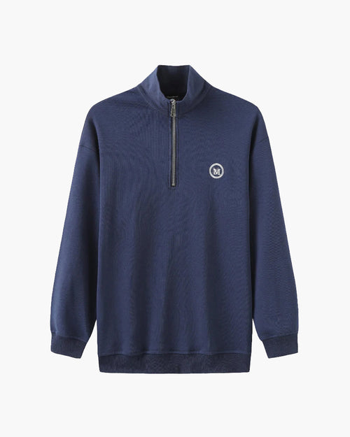 Sudadera de Algodón Miami con Cremallera