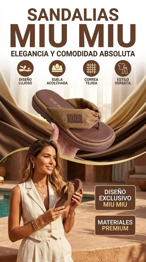 Sandalia 3 puntada MIU MIU