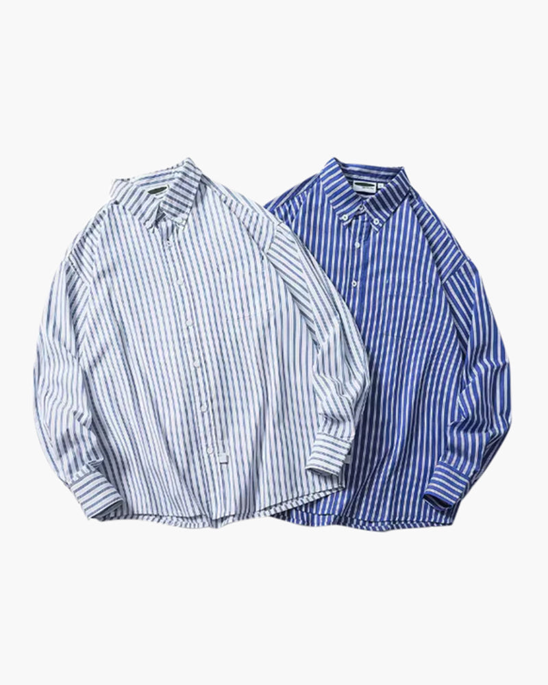 Camisa de Rayas Oversize