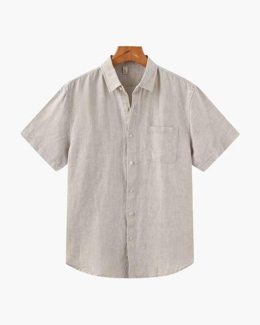 Cape Town - Camisa de Lino (Manga Corta)