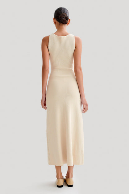 StyleEase Elegant Sleeveless Button-Up Maxi Dress for Women