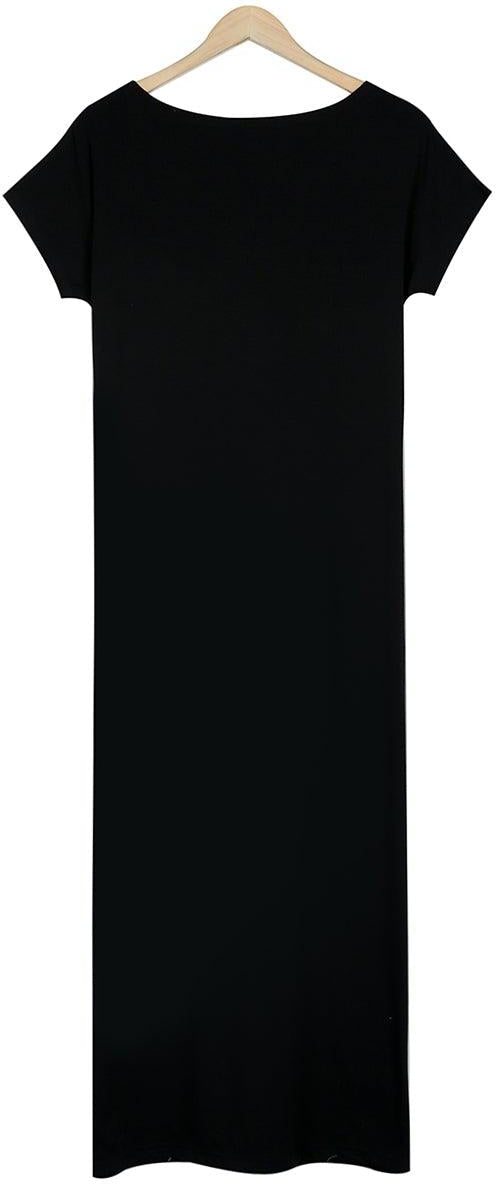 AnneLyra Chic Women's Maxi Dress – Soft Fabric, Multifunctional Elegance