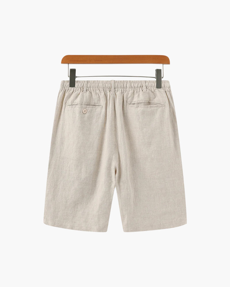 Casablanca - Pantalones Cortos de Lino Premium