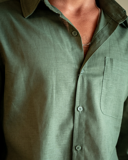 Cape Town - Camisa 100% Lino