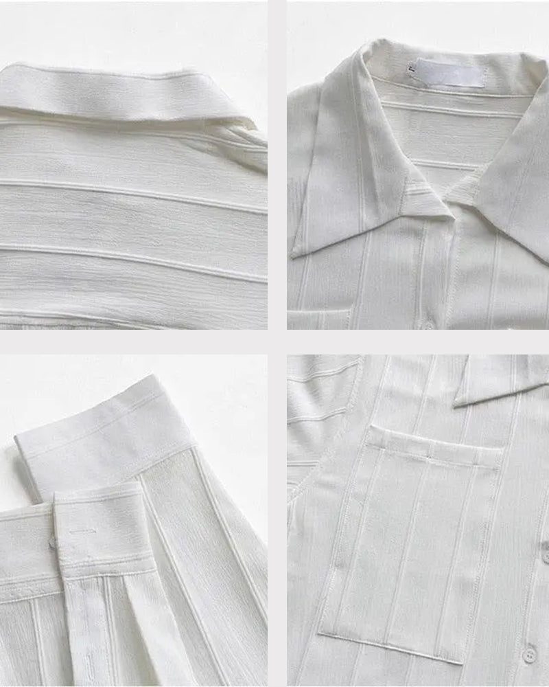 Camisa Acanalada St. Tropez