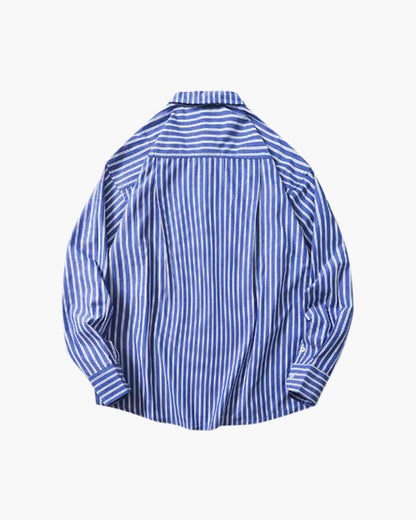 Camisa de Rayas Oversize