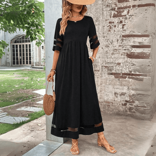 LunaGrace Elegant Maxi Dress for Sophisticated Occasions