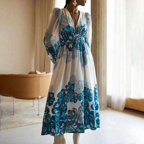 FloraVogue Lightweight Breathable Maxi Dress for All Seasons