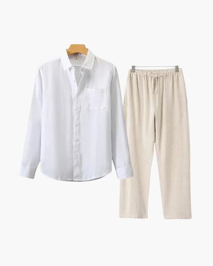 Combo de Lino Old Money (Manga Larga)