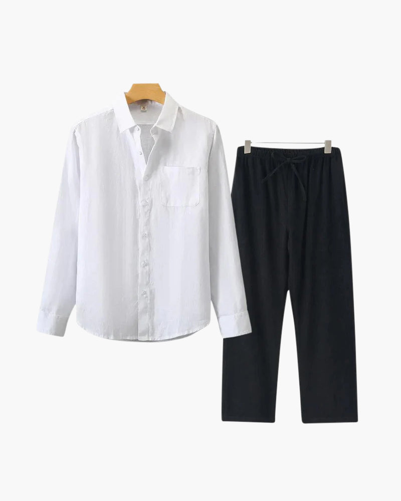 Combo de Lino Old Money (Manga Larga)