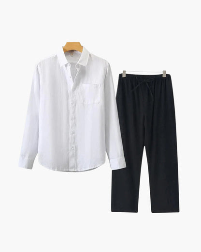 Combo de Lino Old Money (Manga Larga)