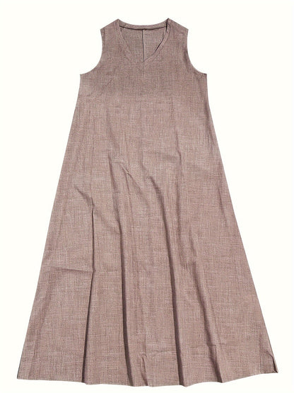 BellaBreezy Women’s Sleeveless Maxi Dress – Stylish and Comfortable