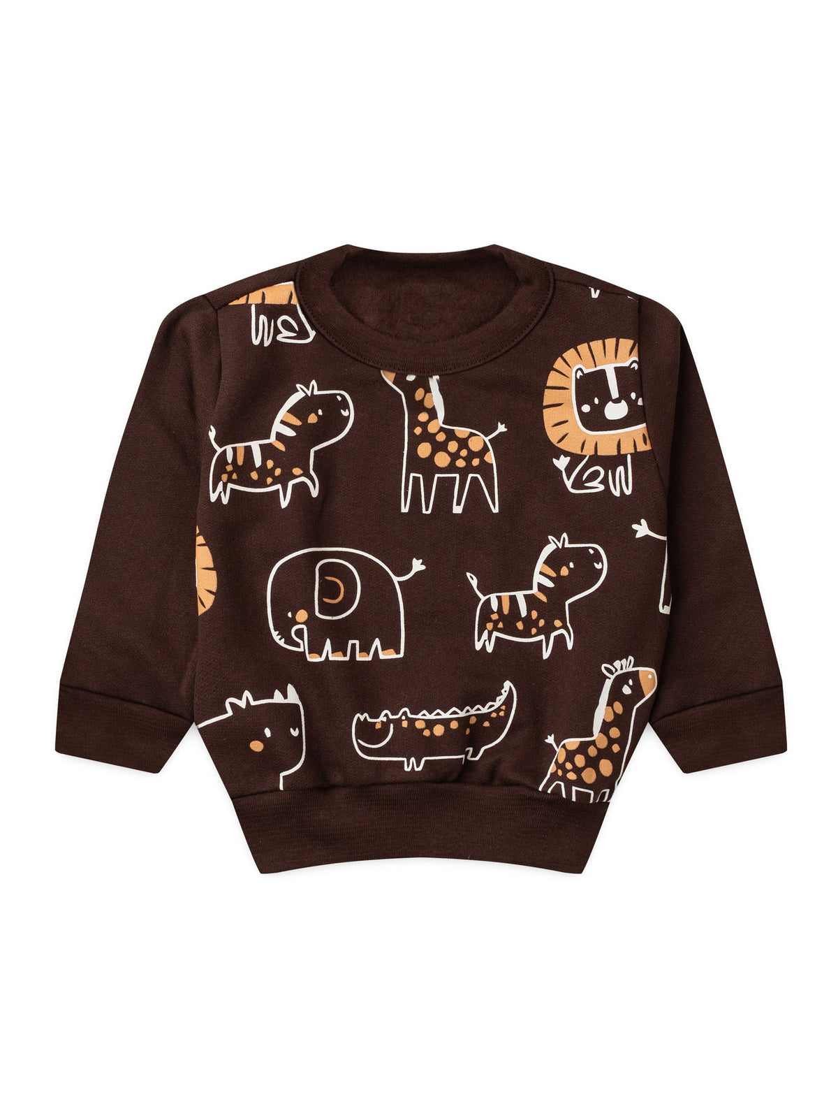 Conjunto Infantil Menino Moletom Peluciado Bichos