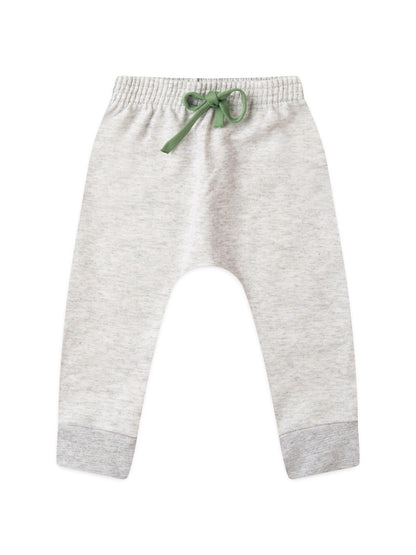 Conjunto Infantil Menino Moletom Peluciado com Capuz Verde Floresta
