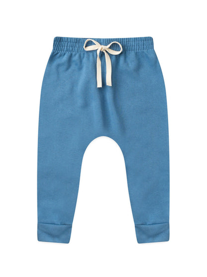 Conjunto Infantil Menino Moletom Peluciado Tricolor Azul