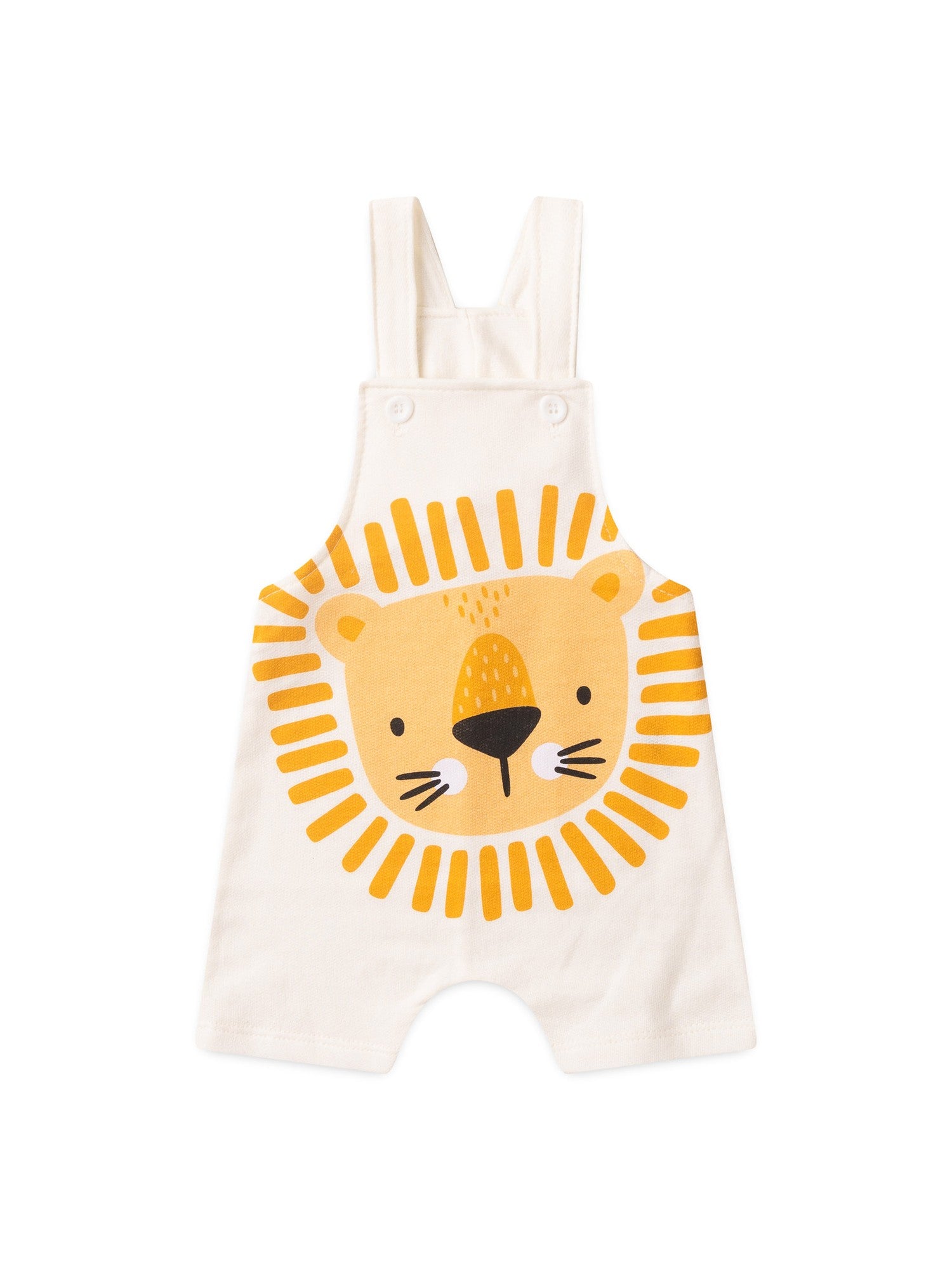Conjunto Jardineira Bebê Menino Suedine Lion