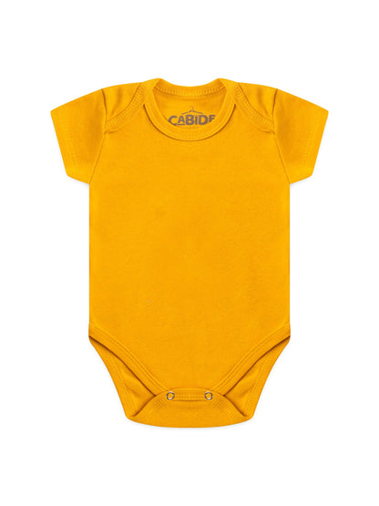 Conjunto Jardineira Bebê Menino Suedine Lion