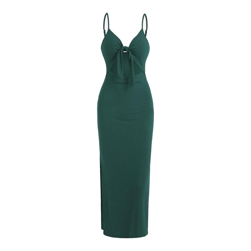 BellaFlo | Luxurious Maxi Dress with Elegant Split for Women