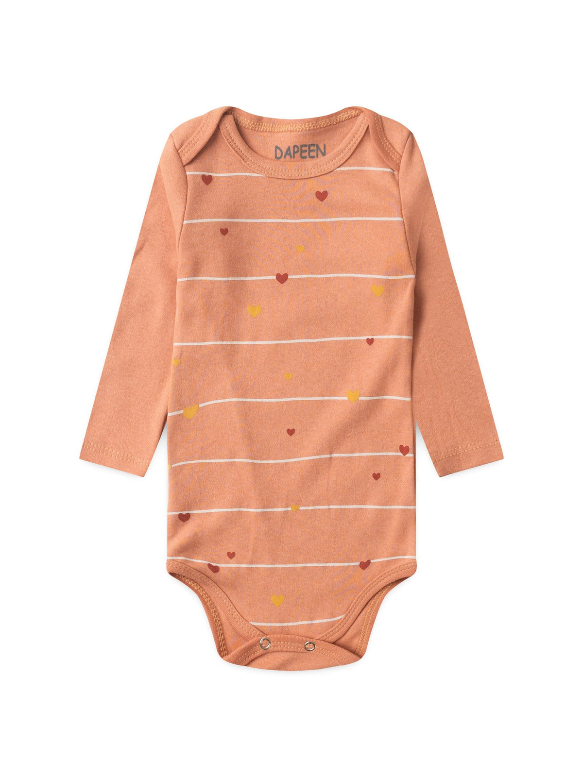 Kit Body Bebê Menina Suedine Corações