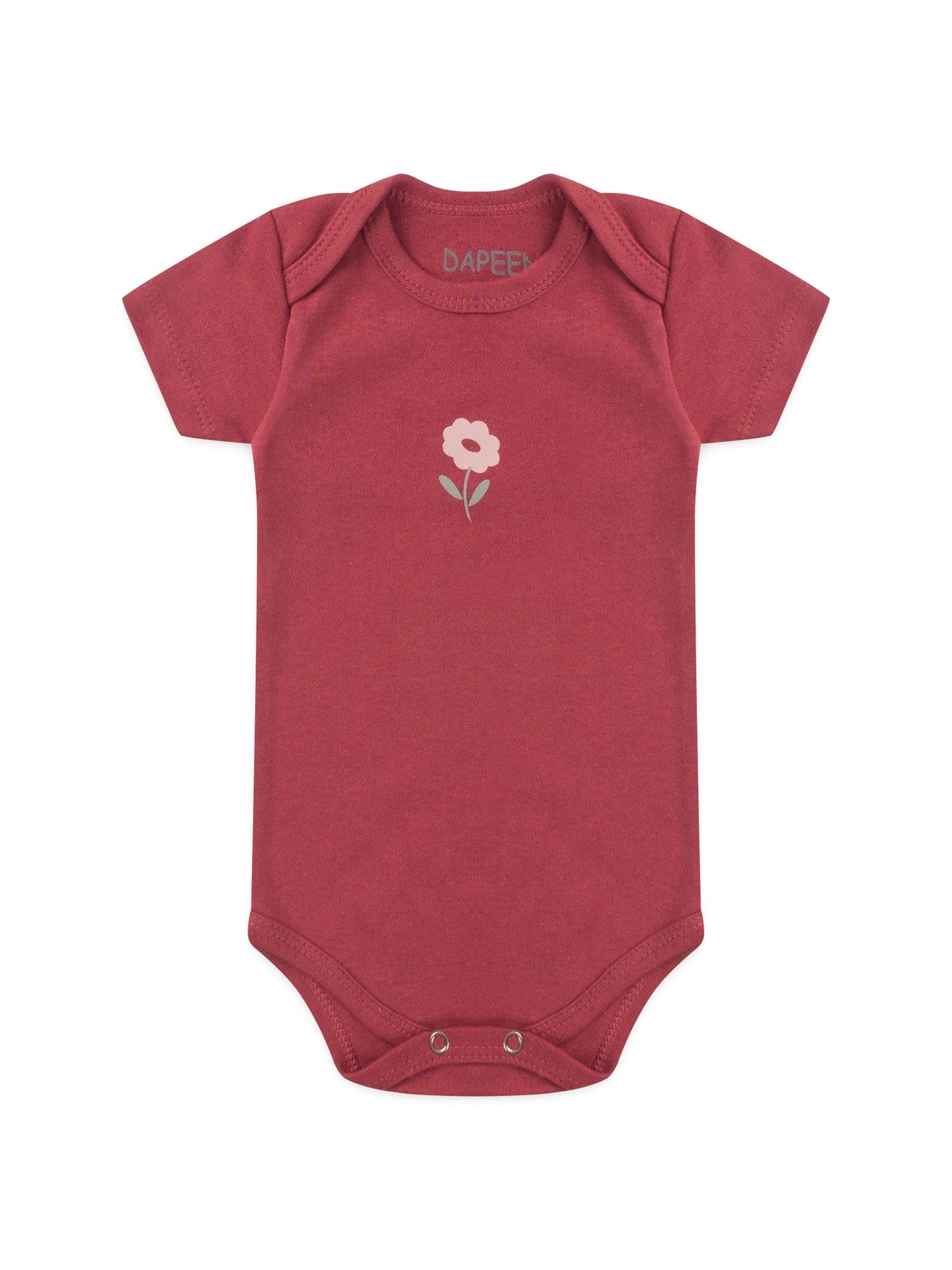 Kit Body Bebê Menina Suedine Flowers