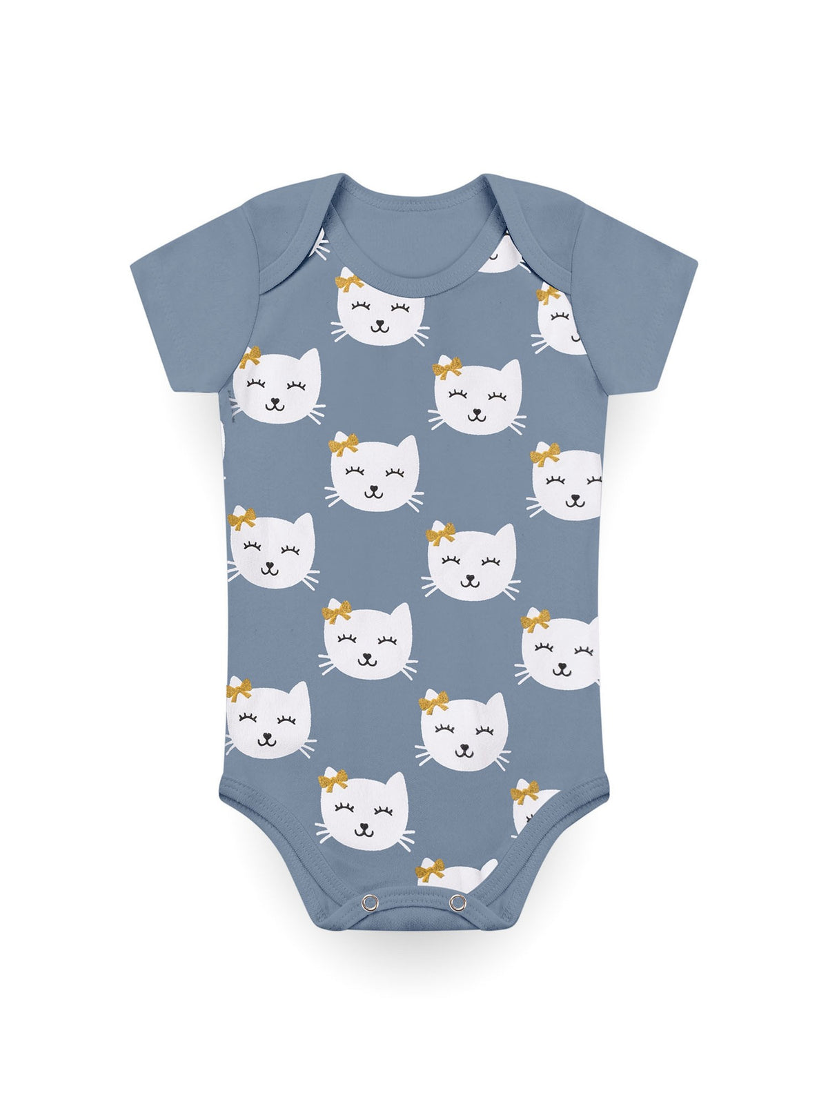 Kit Body Bebê Menina Suedine Love