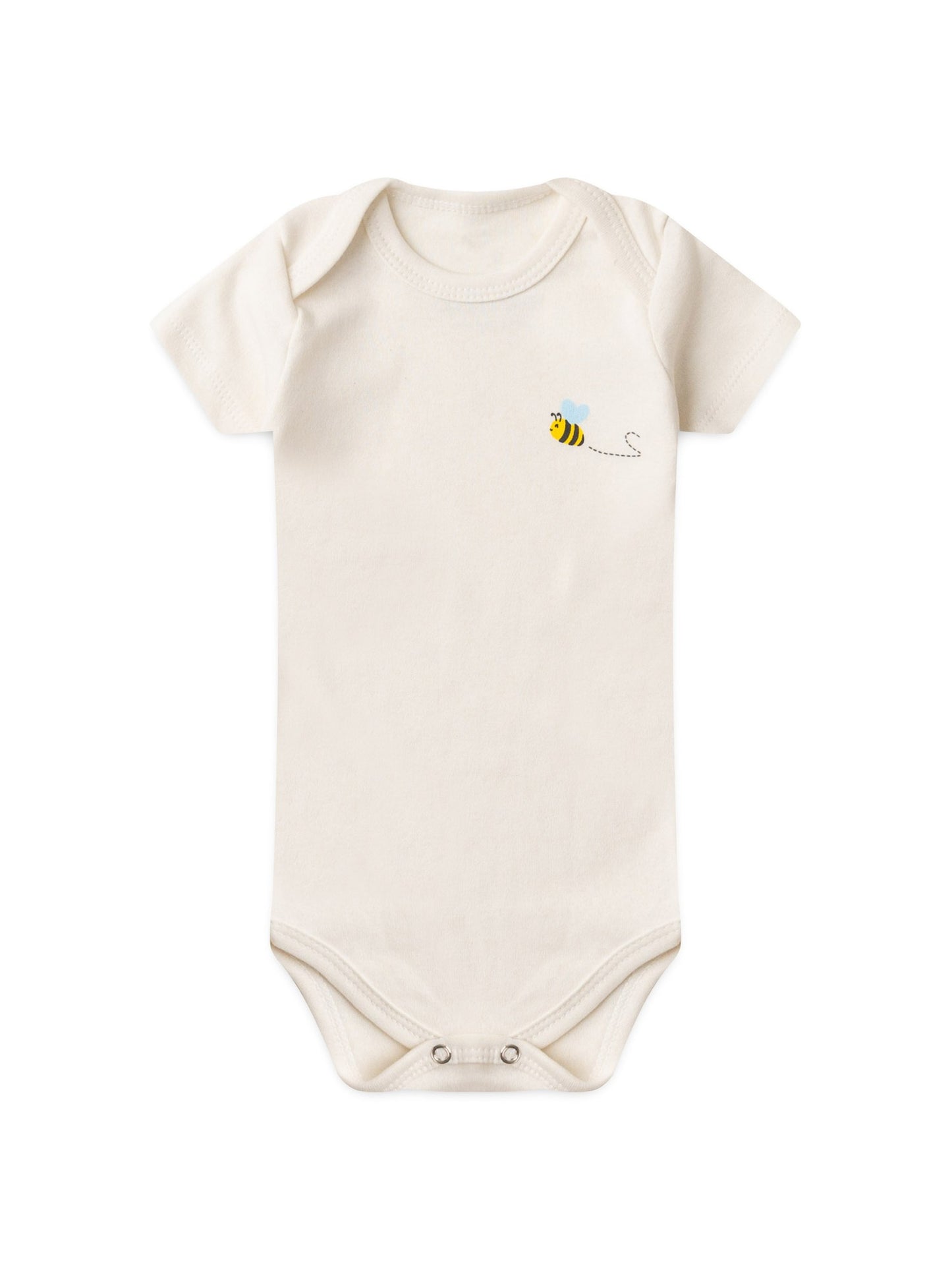 Kit Body Bebê Menina Suedine Mini Abelha