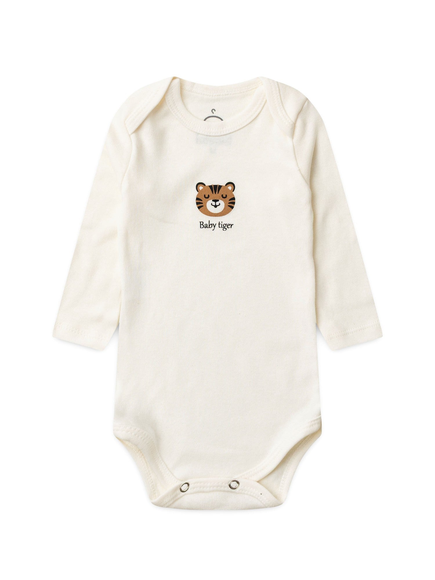 Kit Body Bebê Unissex Suedine Baby Tiger