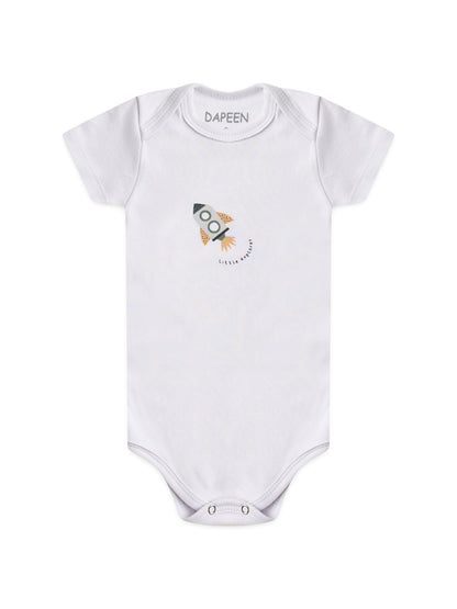 Kit Body Bebê Unissex Suedine Little Explorer