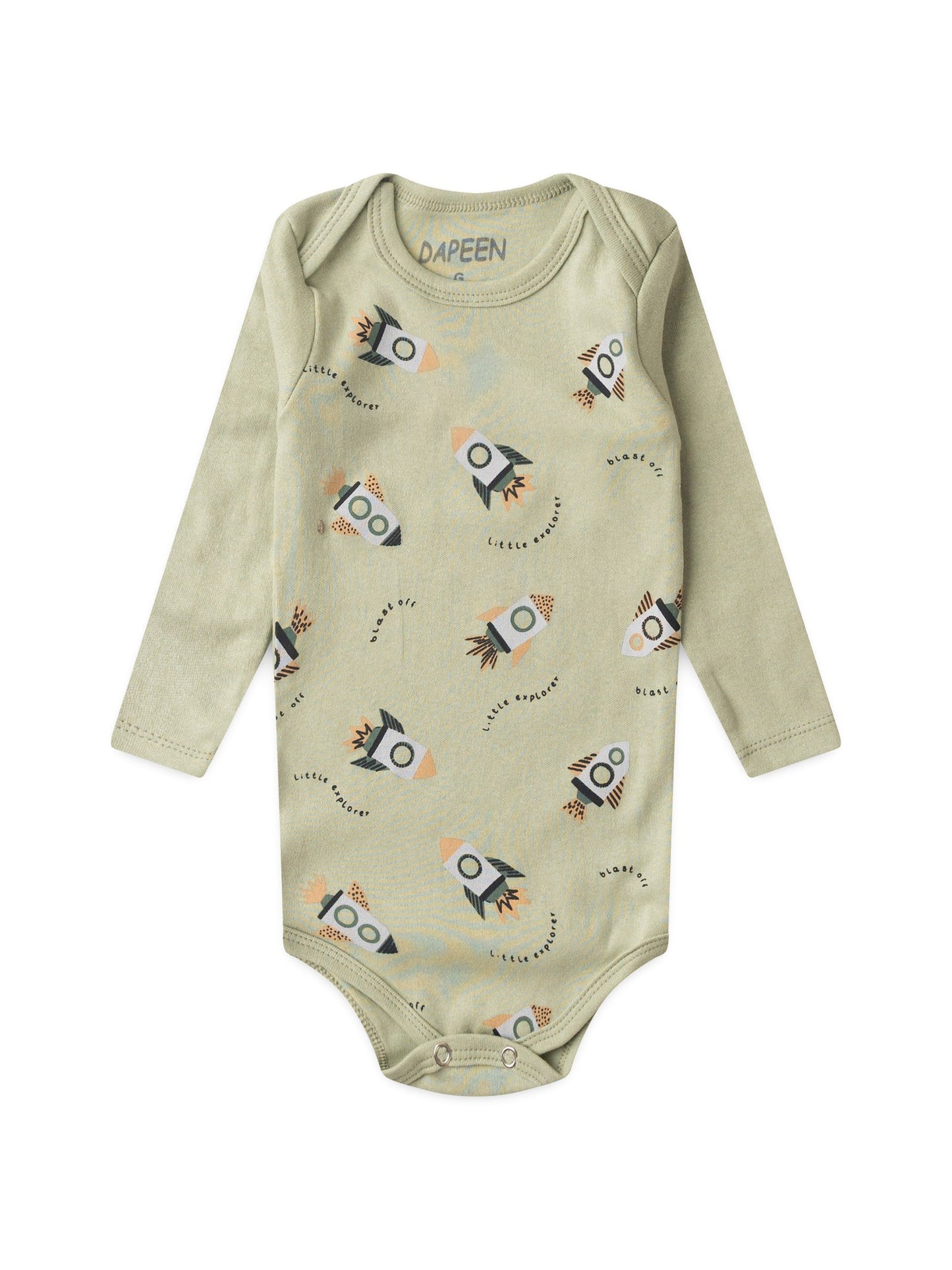 Kit Body Bebê Unissex Suedine Little Explorer