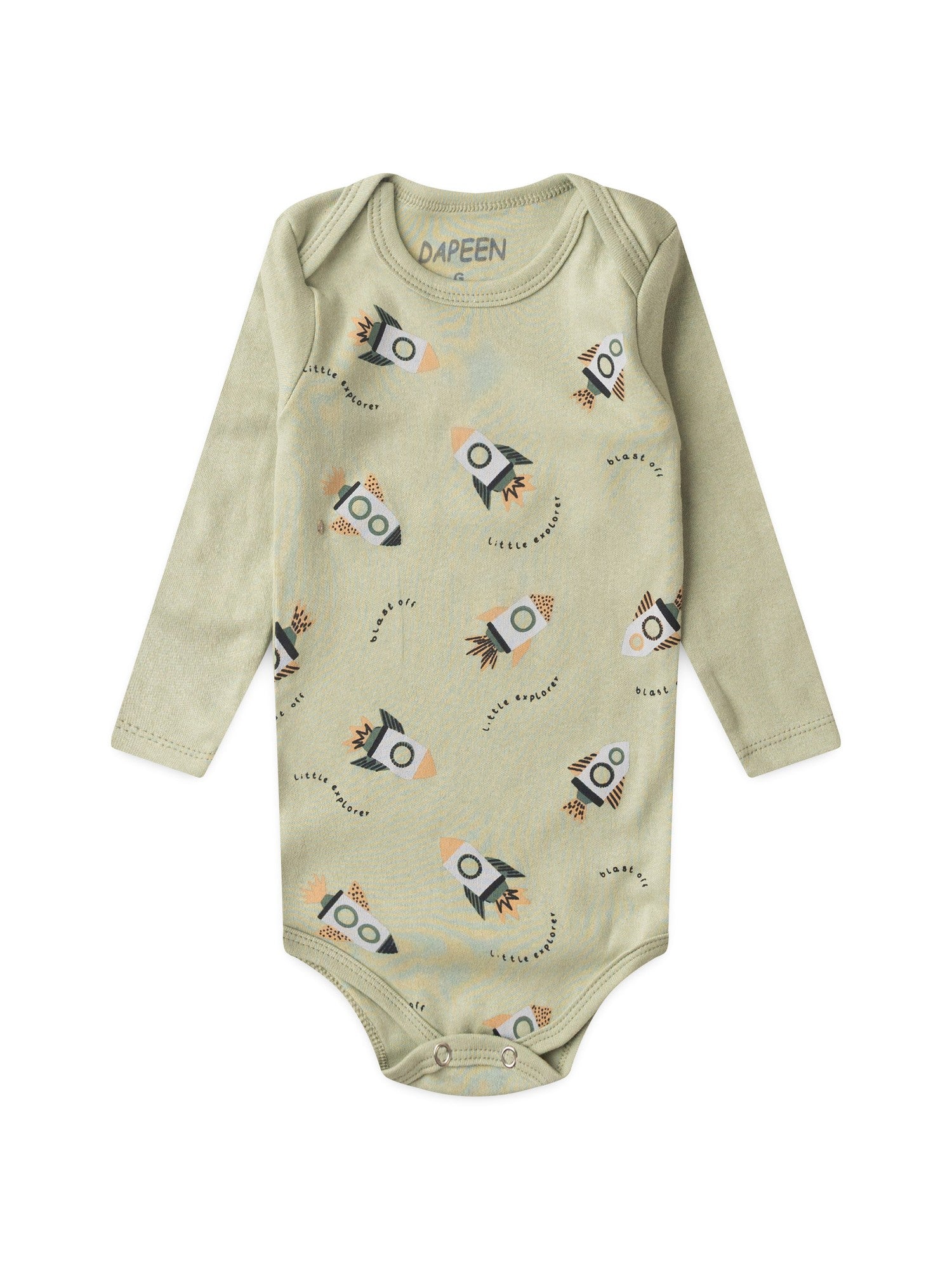 Kit Body Bebê Unissex Suedine Little Explorer