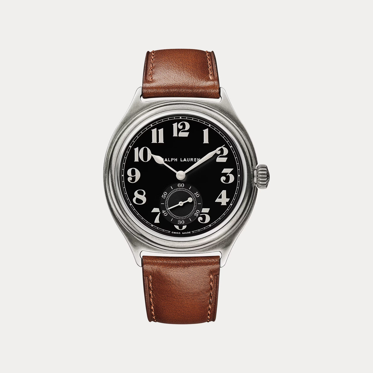 Reloj Esfera vintage de 40 mm en plata opalina de 67 mm