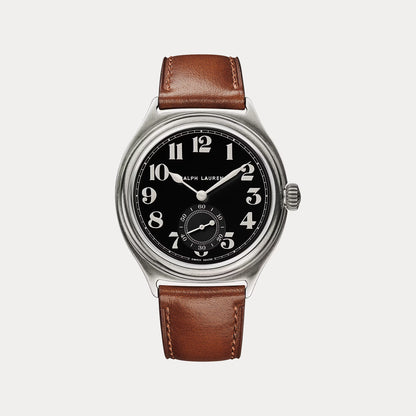 Reloj Esfera vintage de 40 mm en plata opalina de 67 mm