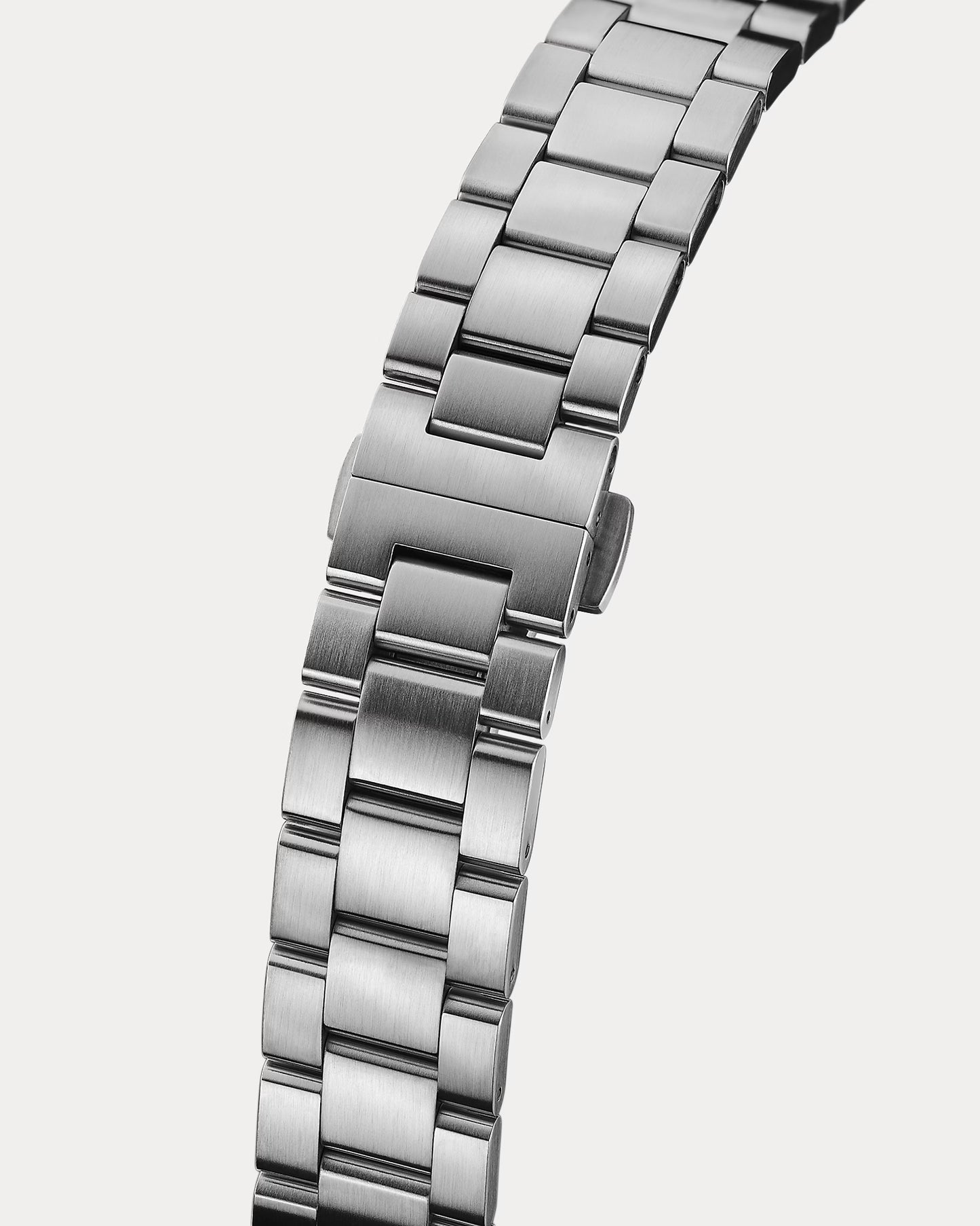 Reloj Ꮲolo Sport de acero de 42 mm con bisel azul.