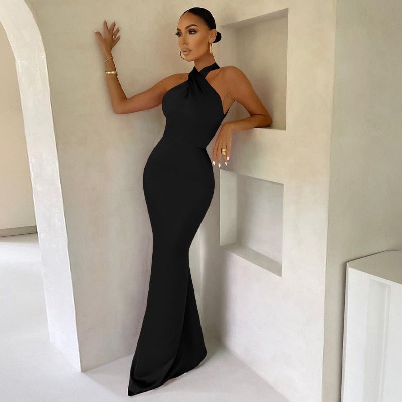 ZaraGrace Sleeveless Evening Gown for Women's Formal Occasions