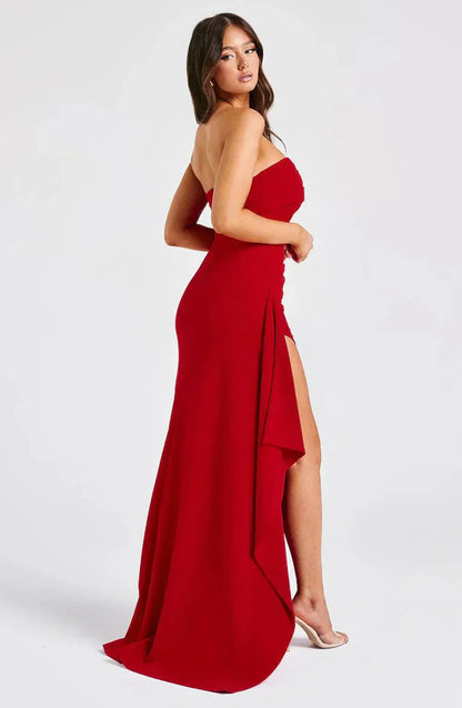 AriaGrace Women's Evening Dress with Elegant Slit